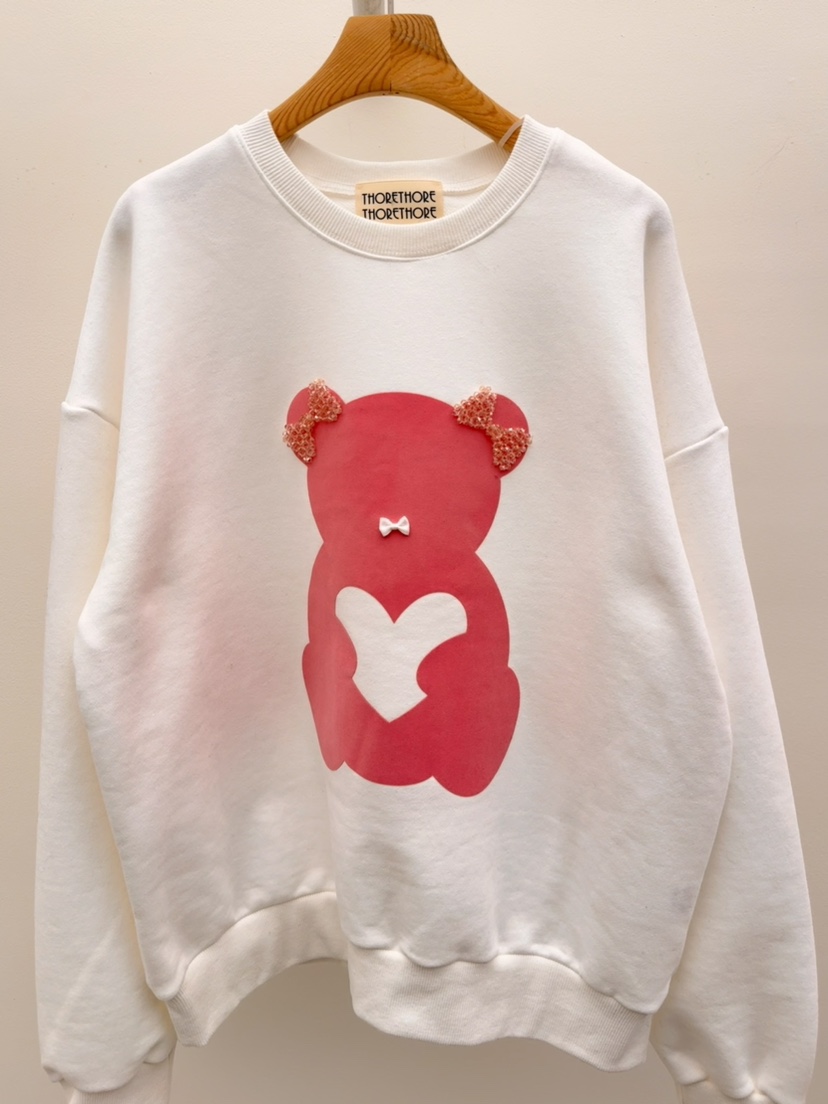 THORE韓國代購女裝新品時尚職業推薦熱賣人氣26春夏休閑衛衣THORE衛衣圖色2