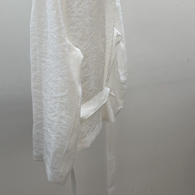 ID韓國東大門直郵女士新品熱賣26春夏休閑夾克含腰帶高領ID夾克