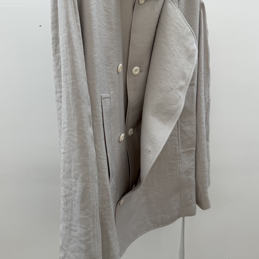 ID韓國東大門直郵女士新品熱賣26春夏休閑夾克含腰帶高領ID夾克