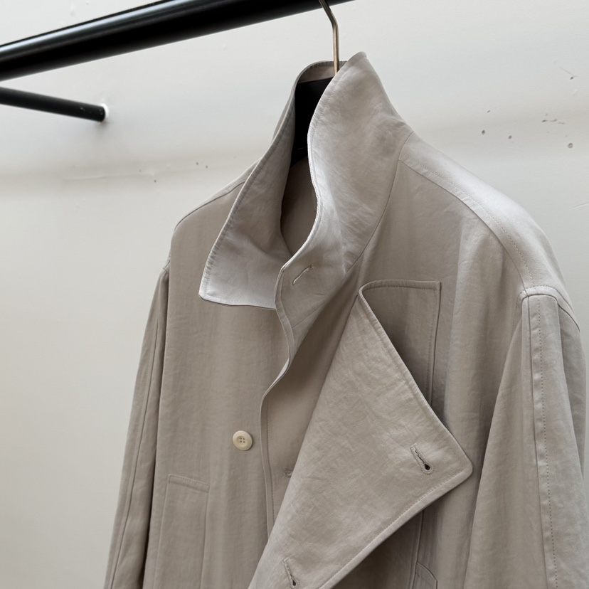 ID韓國東大門直郵女士新品熱賣26春夏休閑夾克含腰帶高領ID夾克