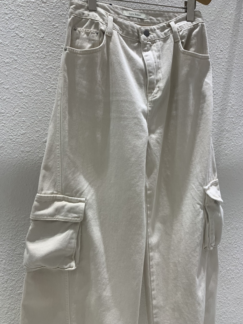 LUCY SALON韓國直郵實拍女士新品休閑時尚熱賣休閑褲工裝褲LUCY SALON休閑褲