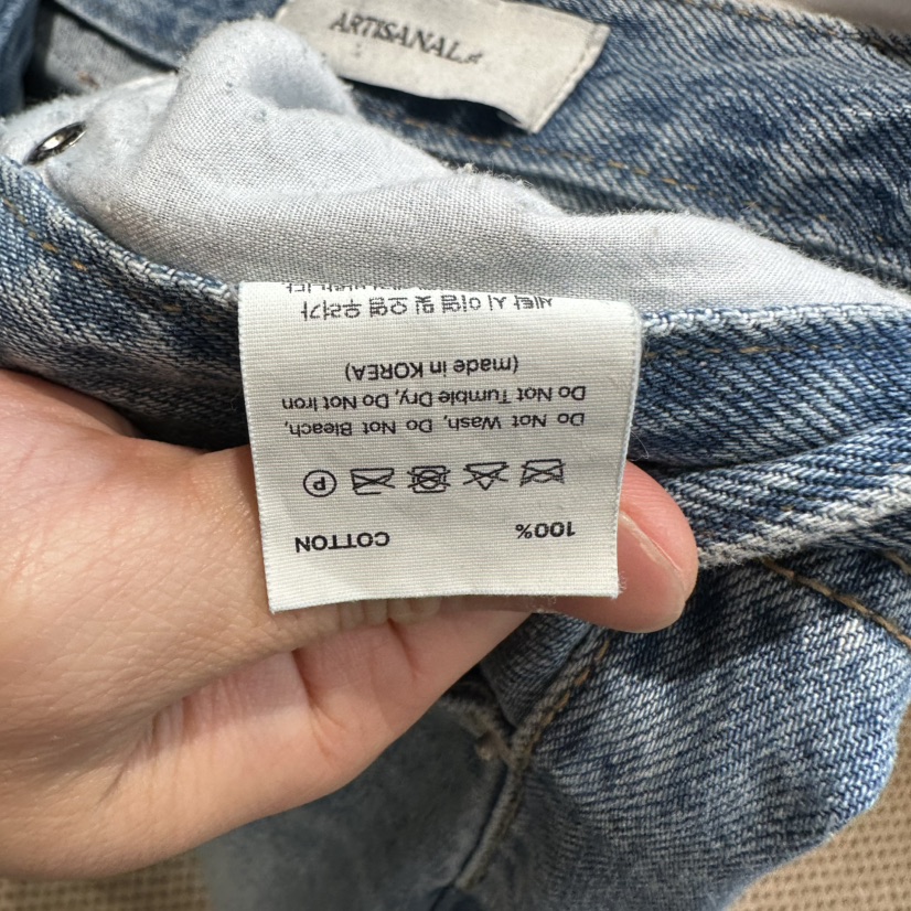 ARTISANAL韓國東大門直郵女裝新款推薦人氣時尚熱賣牛仔褲ARTISANAL牛仔褲