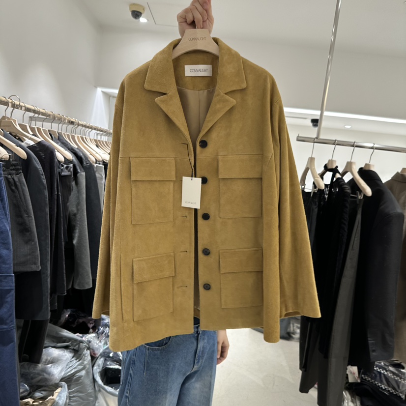 CONNAUGHT/DAILYJUD韓國直郵女裝新款熱賣時尚職業夾克皮革CONNAUGHT/DAILYJUD夾克圖色1