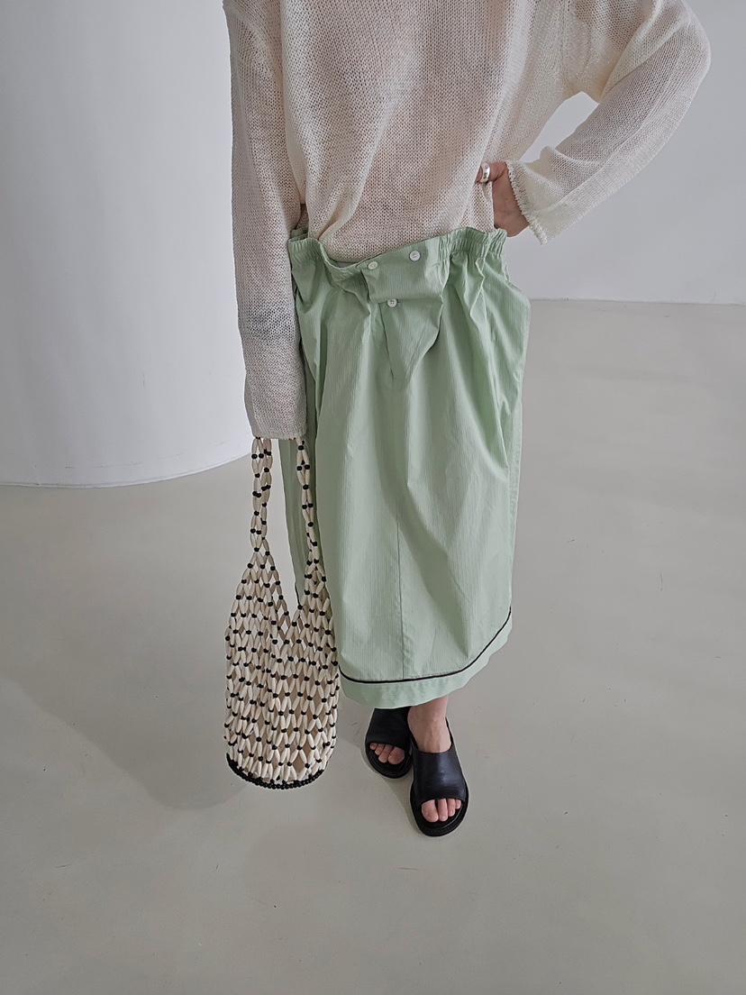 J SHOP韓國直郵女裝新品人氣推薦26春夏熱賣時尚職業長裙J_SHOP長裙