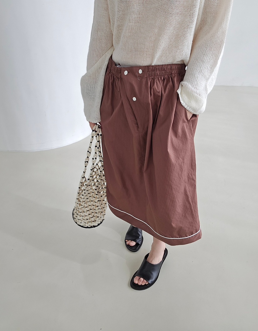 J SHOP韓國直郵女裝新品人氣推薦26春夏熱賣時尚職業長裙J_SHOP長裙