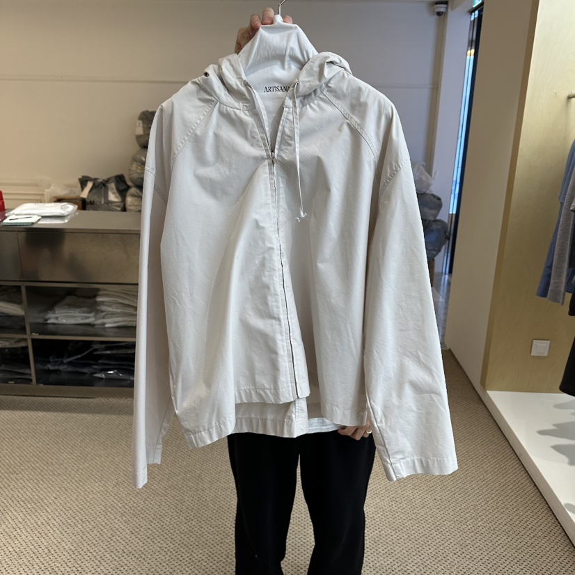 ARTISANAL韓國東大門代購女士新款人氣26春夏夾克插肩袖連帽衫ARTISANAL夾克圖色1