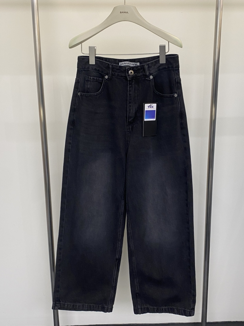 BANUL韓國直郵實拍女士新品推薦時尚休閑人氣26春夏牛仔褲BANUL牛仔褲圖色2