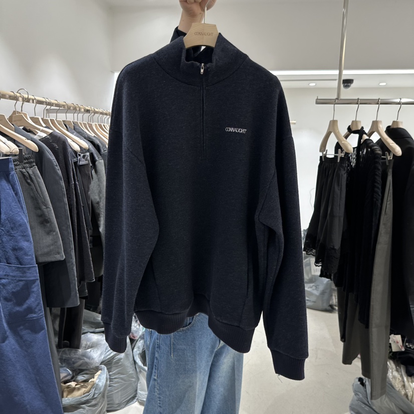 CONNAUGHT/DAILYJUD韓國直郵女裝新品熱賣時尚針織衫拉鏈CONNAUGHT/DAILYJUD針織衫圖色2