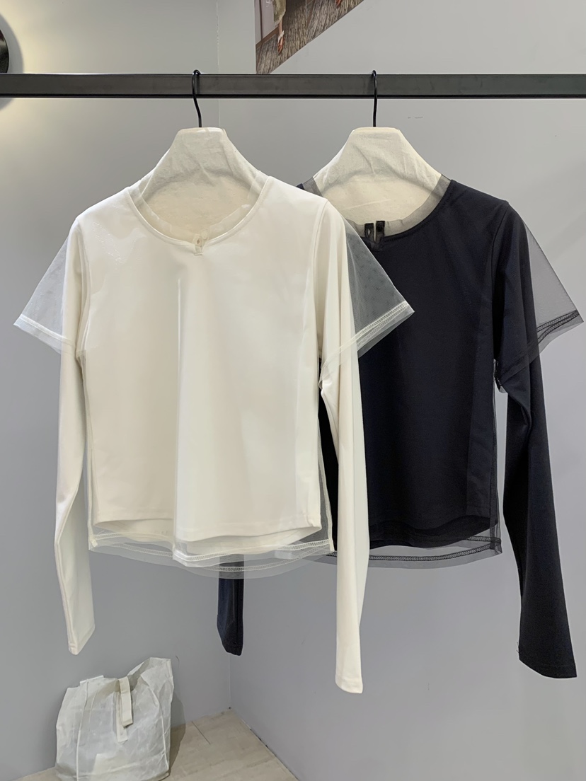 SOFTNESS韓國直郵女裝新款26春夏職業時尚人氣長袖T恤假兩件Softness/Cosmic長袖T恤