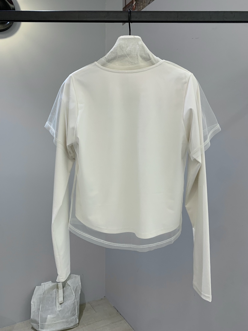 SOFTNESS韓國直郵女裝新款26春夏職業時尚人氣長袖T恤假兩件Softness/Cosmic長袖T恤