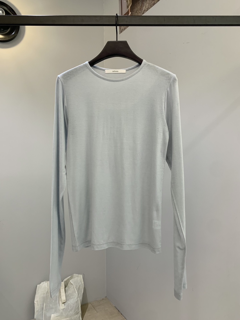 SOFTNESS韓國直郵女裝新款職業熱賣26春夏休閑時尚長袖T恤Softness/Cosmic長袖T恤圖色3