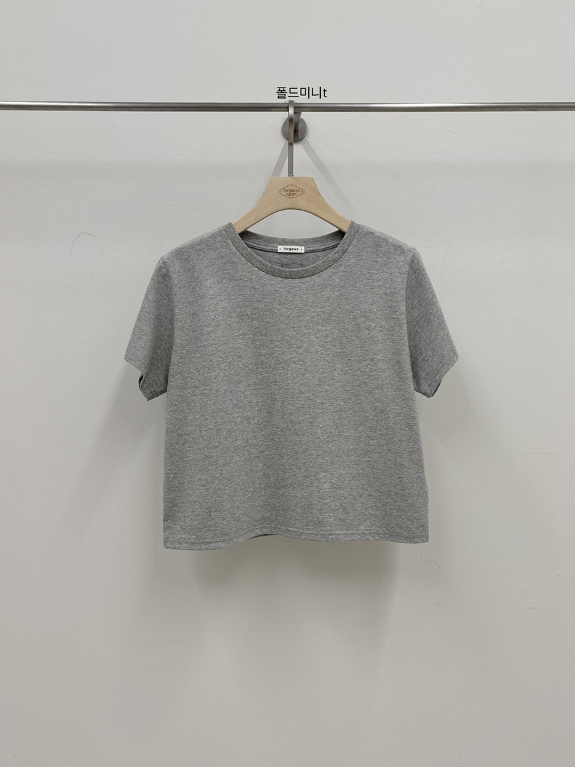 VERGAMOT韓國代購女裝新款時尚26春夏職業熱賣休閑推薦T恤VERGAMOTT恤圖色2