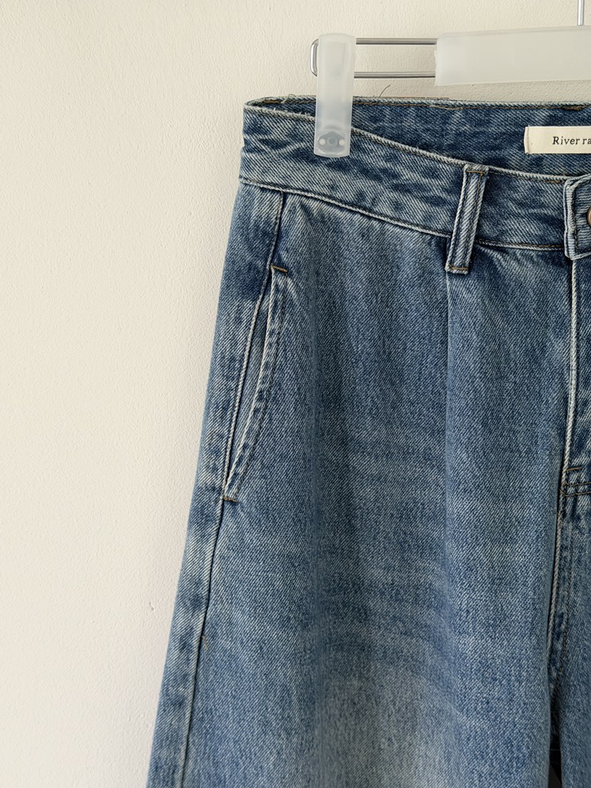 RIVER RAIN東大門實拍女士新款熱賣推薦26春夏職業牛仔褲RIVER RAIN牛仔褲