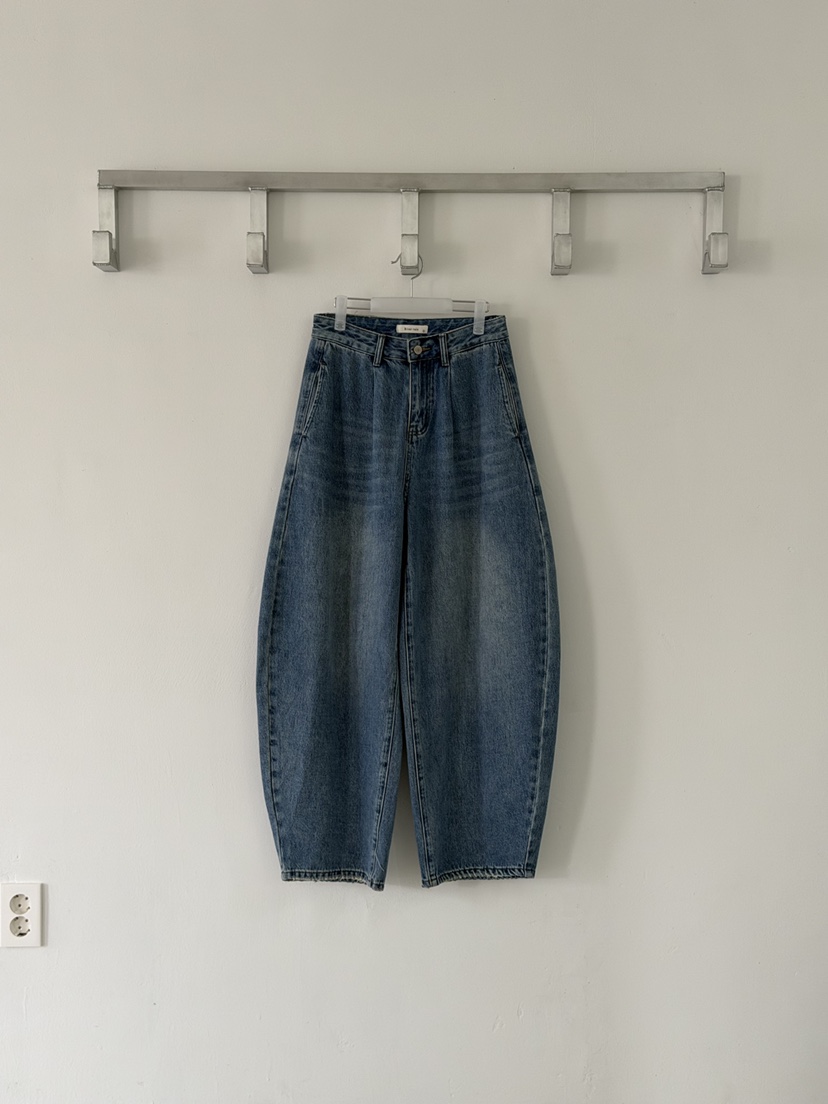 RIVER RAIN東大門實拍女士新款熱賣推薦26春夏職業牛仔褲RIVER RAIN牛仔褲圖色1