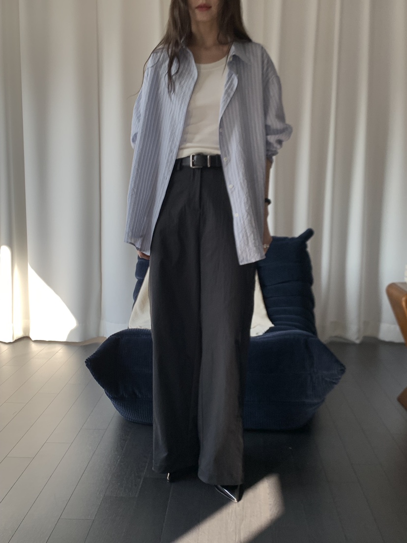 LONG PEAK韓國直郵女士新款職業休閑時尚人氣襯衫蕾絲衫LONG PEAK襯衫/蕾絲衫