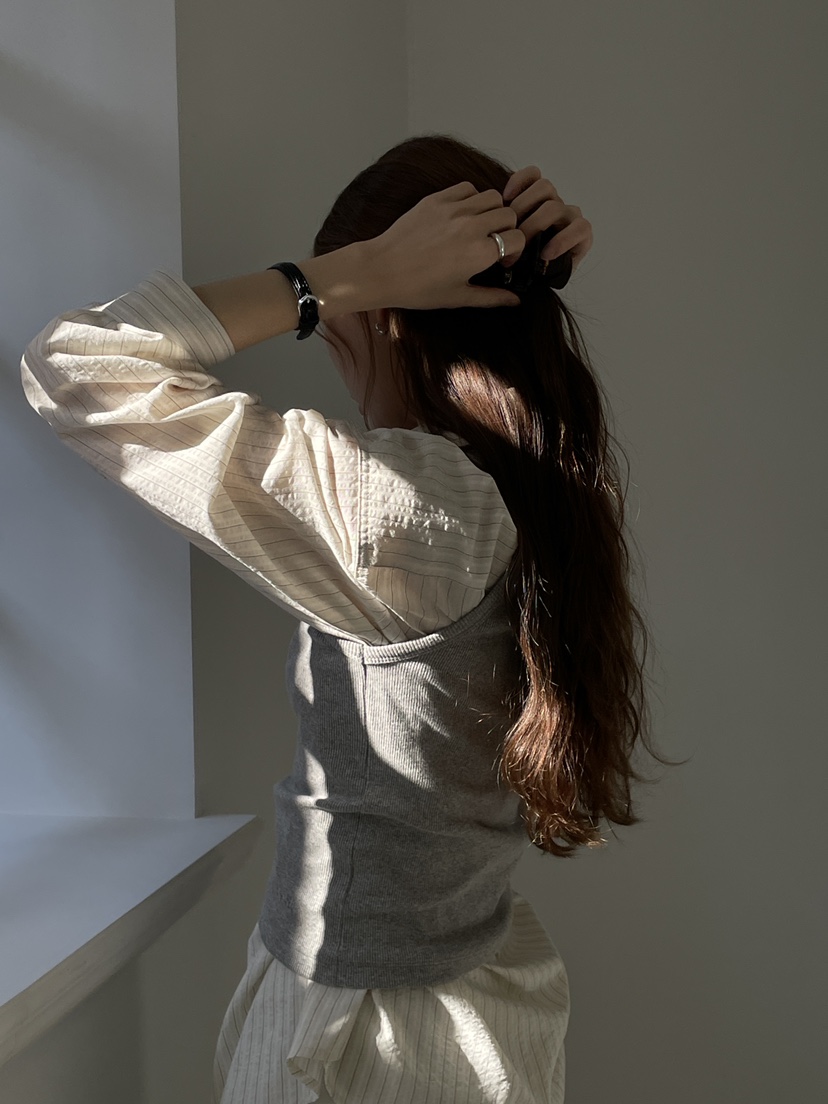 LONG PEAK韓國直郵女士新款職業休閑時尚人氣襯衫蕾絲衫LONG PEAK襯衫/蕾絲衫