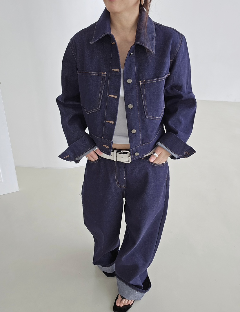 J SHOP韓國直郵女士新款職業真品時尚26春夏人氣休閑牛仔褲J_SHOP牛仔褲