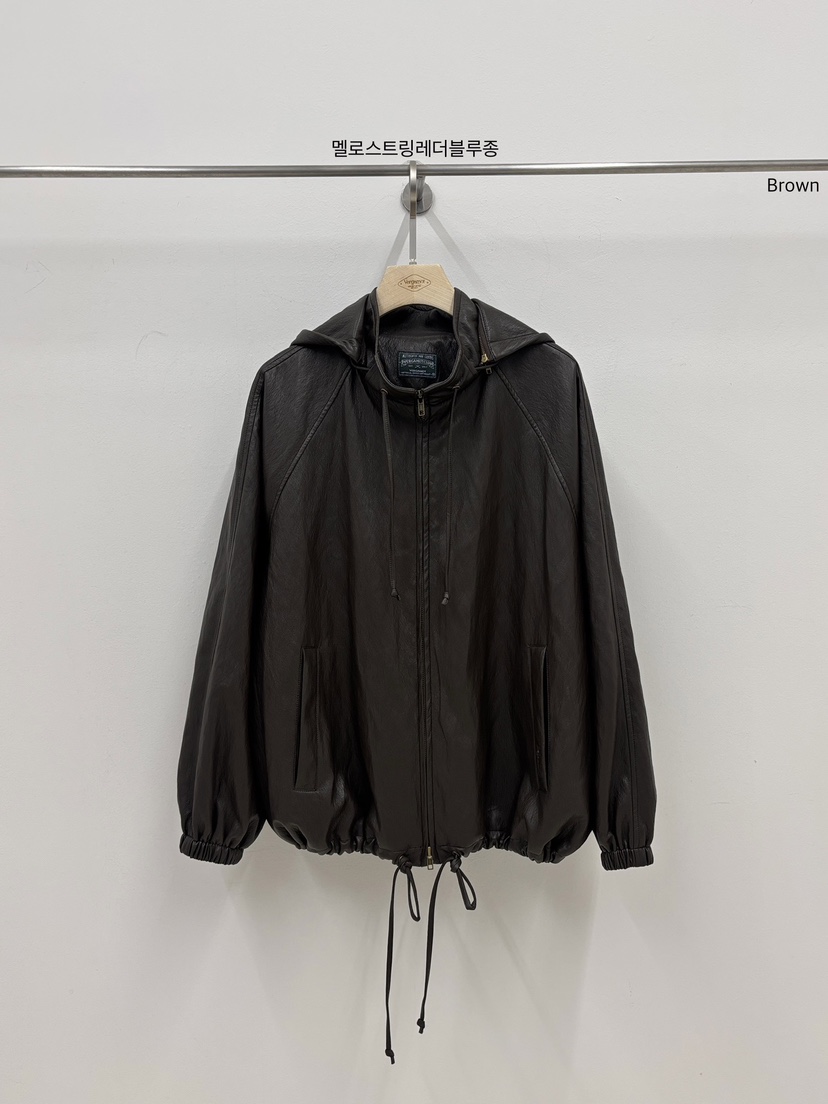 VERGAMOT東大門實拍女士新品時尚推薦人氣熱賣職業夾克皮革VERGAMOT夾克圖色1棕色