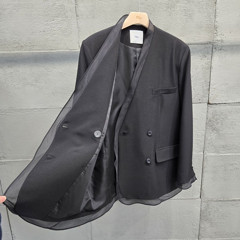 10CC韓國代購女士新款推薦職業人氣時尚熱賣休閑真品夾克10CC夾克