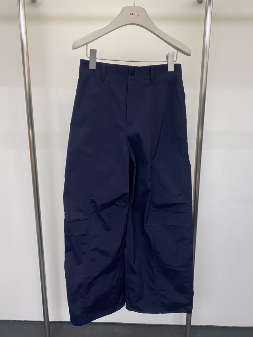 BANUL東大門直郵女裝新品26春夏熱賣休閑休閑褲工裝褲尼龍BANUL休閑褲圖色1