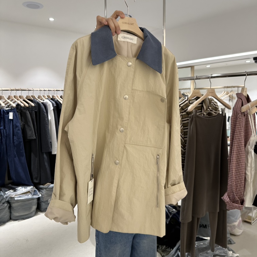 CONNAUGHT/DAILYJUD東大門代購女士新品熱賣休閑時尚夾克CONNAUGHT/DAILYJUD夾克圖色1