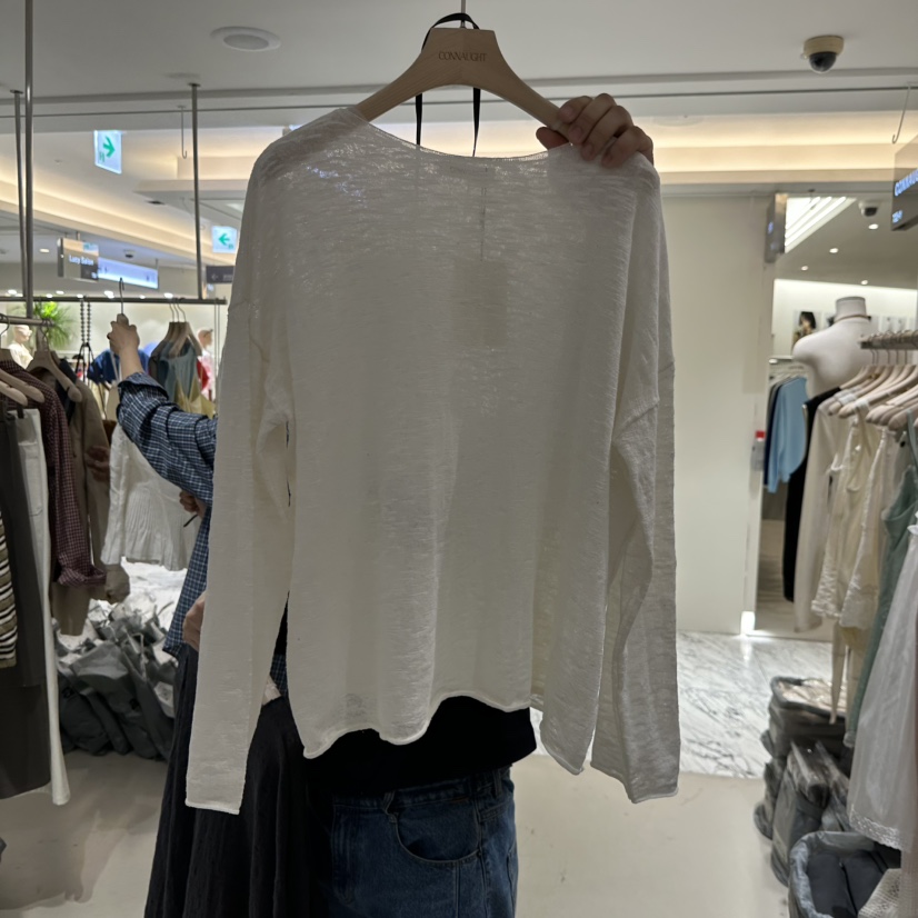 CONNAUGHT/DAILYJUD東大門實拍女裝新款26春夏真品針織衫CONNAUGHT/DAILYJUD針織衫圖色1