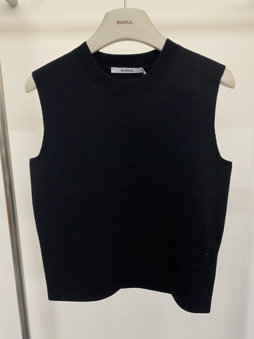 BANUL韓國直郵女裝新品人氣時尚26春夏職業休閑吊帶背心羊毛BANUL吊帶/背心圖色3