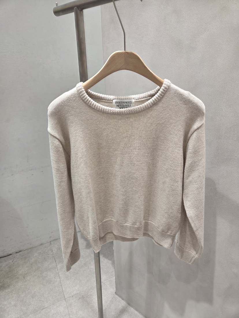 EVERCOMMERCE METICULOUSLY DESIGNED韓國直郵女裝新款26春夏針織衫棉EVERCOMMERCE METICULOUSLY DESIGNED針織衫圖色3