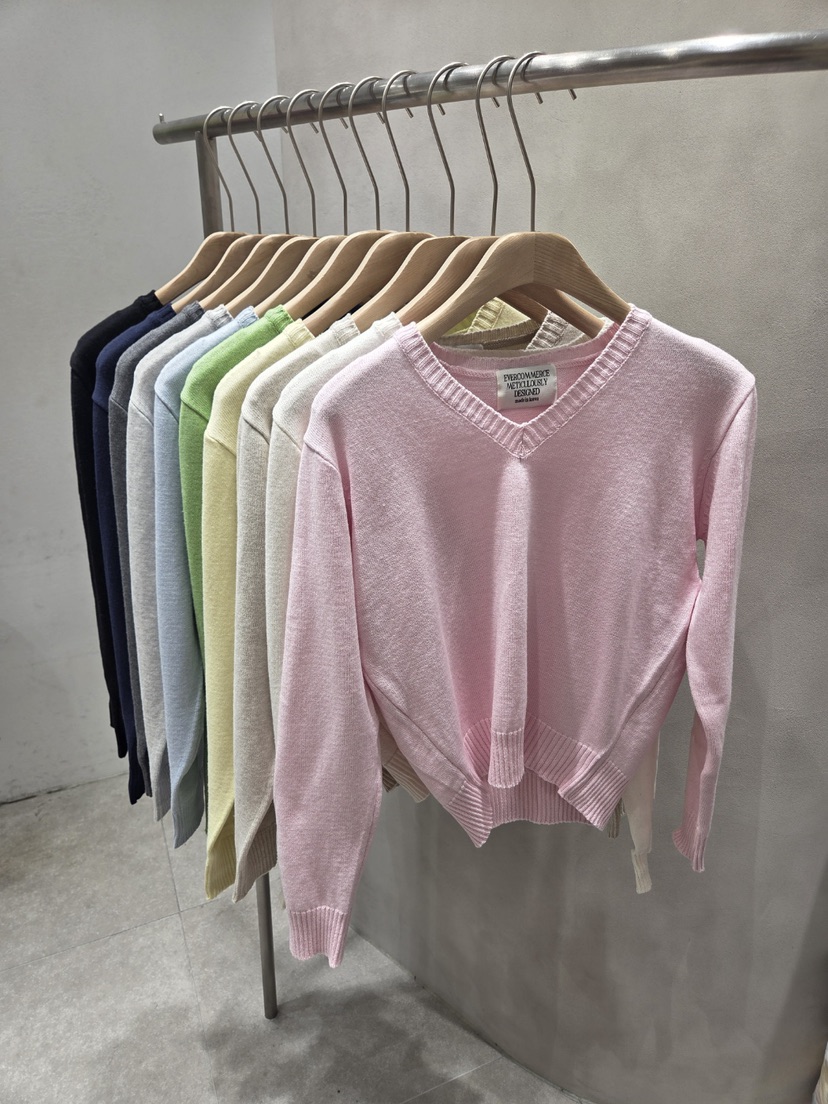 EVERCOMMERCE METICULOUSLY DESIGNED東大門代購女裝新款26春夏針織衫EVERCOMMERCE METICULOUSLY DESIGNED針織衫