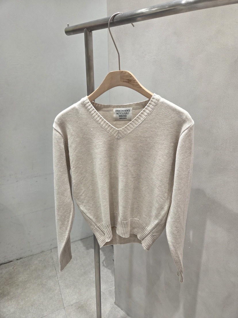 EVERCOMMERCE METICULOUSLY DESIGNED東大門代購女裝新款26春夏針織衫EVERCOMMERCE METICULOUSLY DESIGNED針織衫圖色2