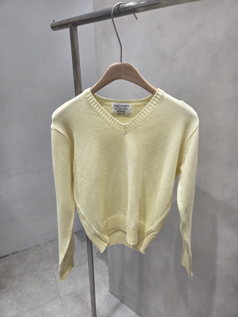 EVERCOMMERCE METICULOUSLY DESIGNED東大門代購女裝新款26春夏針織衫EVERCOMMERCE METICULOUSLY DESIGNED針織衫圖色4