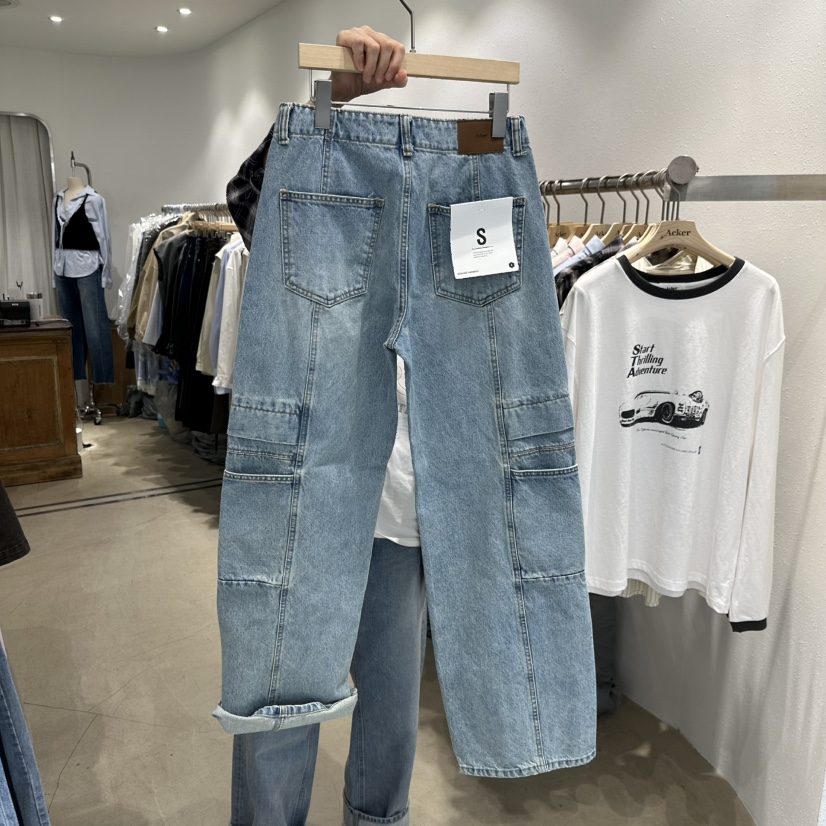 ACKER東大門直郵女裝新品推薦職業熱賣真品人氣休閑牛仔褲ACKER牛仔褲