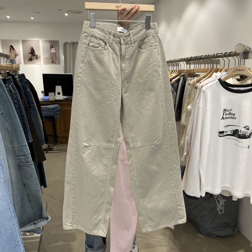 ACKER東大門實拍女士新品推薦真品26春夏熱賣時尚人氣休閑褲ACKER休閑褲圖色2