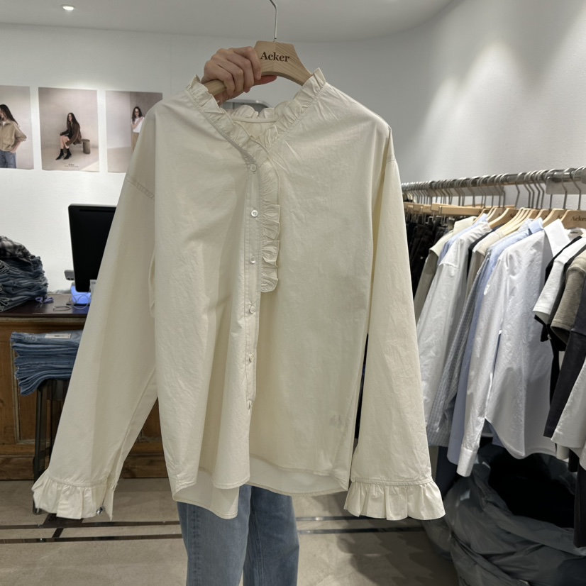 ACKER東大門直郵女士新款推薦時尚職業真品熱賣襯衫蕾絲衫ACKER襯衫/蕾絲衫圖色2