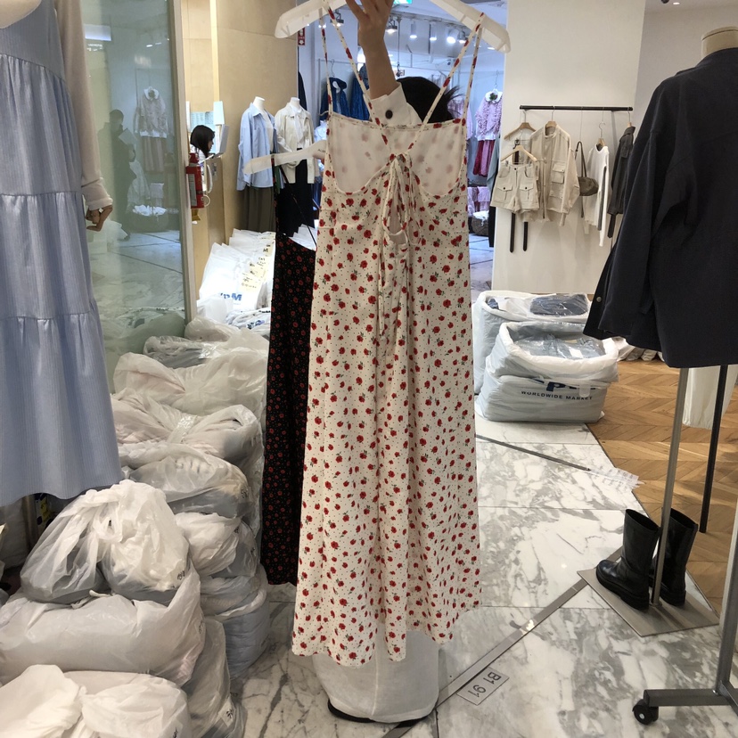 ALMOND東大門代購女裝新品時尚人氣職業熱賣休閑推薦連衣裙ALMOND連衣裙