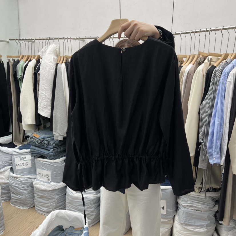 MOI-A東大門直郵女士新款休閑推薦熱賣26春夏襯衫蕾絲衫MOI-A襯衫/蕾絲衫