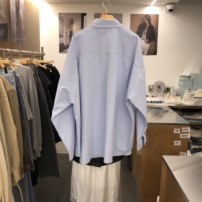 BLAIR韓國代購女裝新款時尚26春夏人氣真品職業襯衫蕾絲衫棉BLAIR seoul襯衫/蕾絲衫