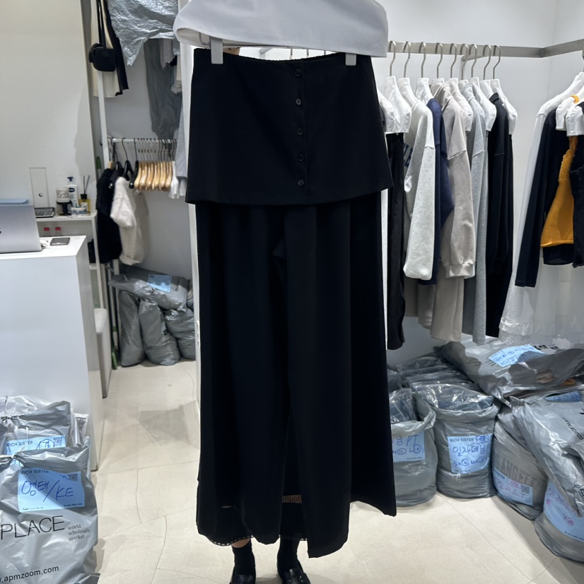 RICH SISTER東大門直郵女士新品真品26春夏休閑推薦裙褲RICH SISTER裙褲圖色2