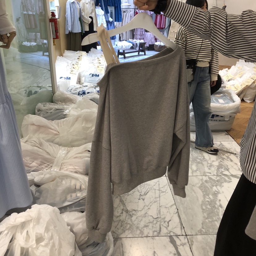 ALMOND韓國代購女士新品人氣職業熱賣真品時尚休閑26春夏衛衣ALMOND衛衣