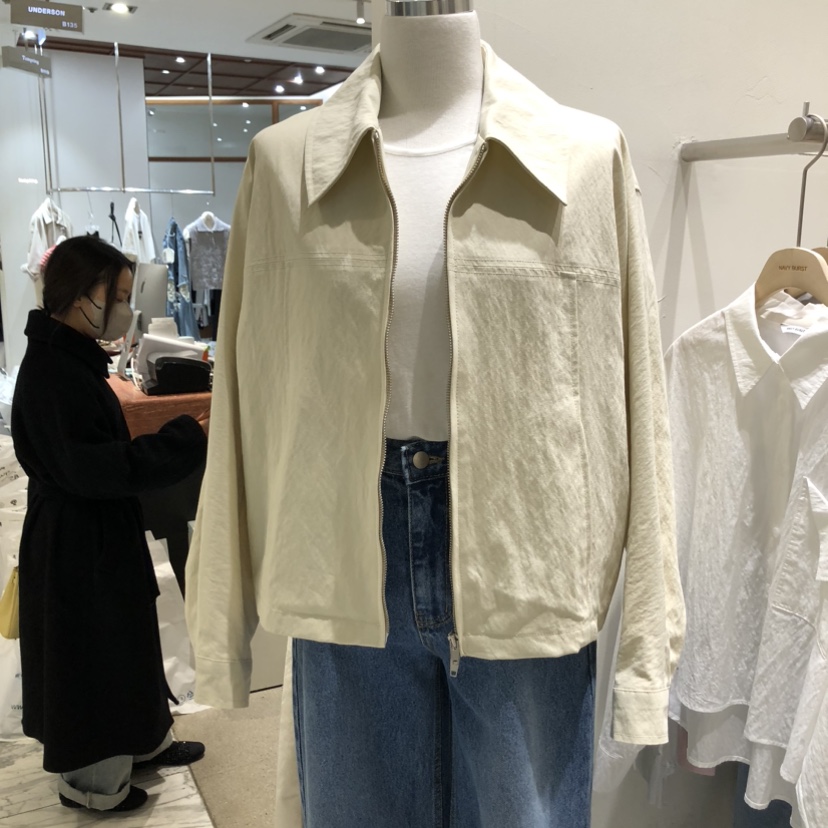 NAVYBURST韓國代購女士新品人氣26春夏真品時尚休閑熱賣夾克NAVY BURST夾克圖色1