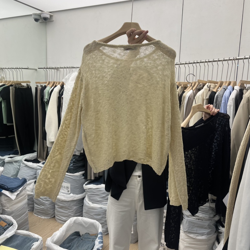 MOI-A東大門直郵女裝新款職業休閑真品26春夏推薦針織衫MOI-A針織衫