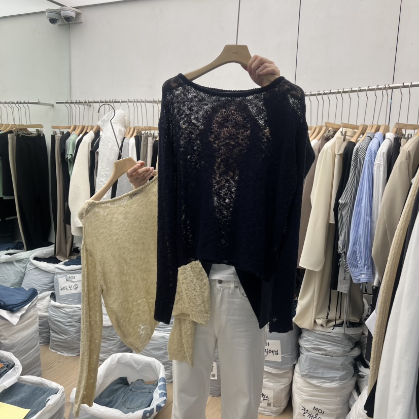 MOI-A東大門直郵女裝新款職業休閑真品26春夏推薦針織衫MOI-A針織衫圖色2