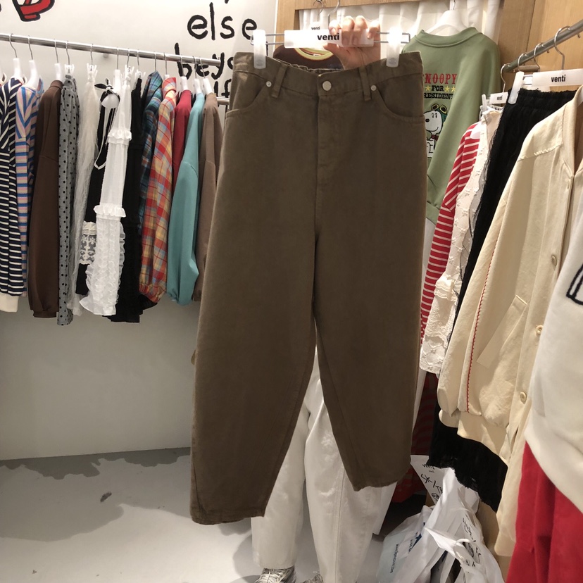 VENTI東大門直郵女裝新款真品人氣熱賣時尚職業26春夏休閑褲VENTI休閑褲圖色5
