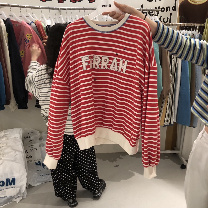 VENTI東大門直郵女裝新款職業熱賣26春夏真品人氣時尚衛衣VENTI衛衣圖色1