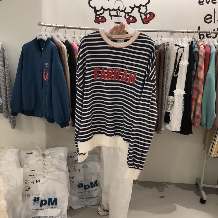 VENTI東大門直郵女裝新款職業熱賣26春夏真品人氣時尚衛衣VENTI衛衣圖色3