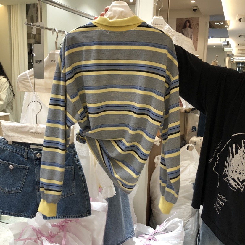 BY FLOW東大門實拍女裝新品休閑推薦26春夏時尚職業衛衣BY FLOW衛衣