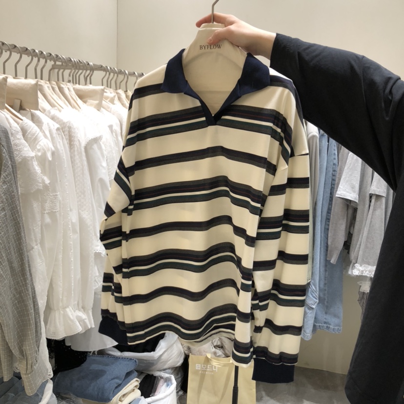 BY FLOW東大門實拍女裝新品休閑推薦26春夏時尚職業衛衣BY FLOW衛衣圖色2