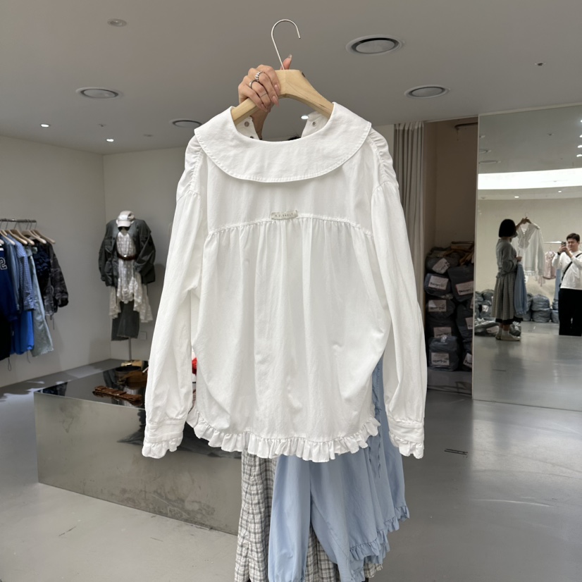 VAULT東大門實拍女士新款休閑真品熱賣時尚職業襯衫蕾絲衫VAULT襯衫/蕾絲衫