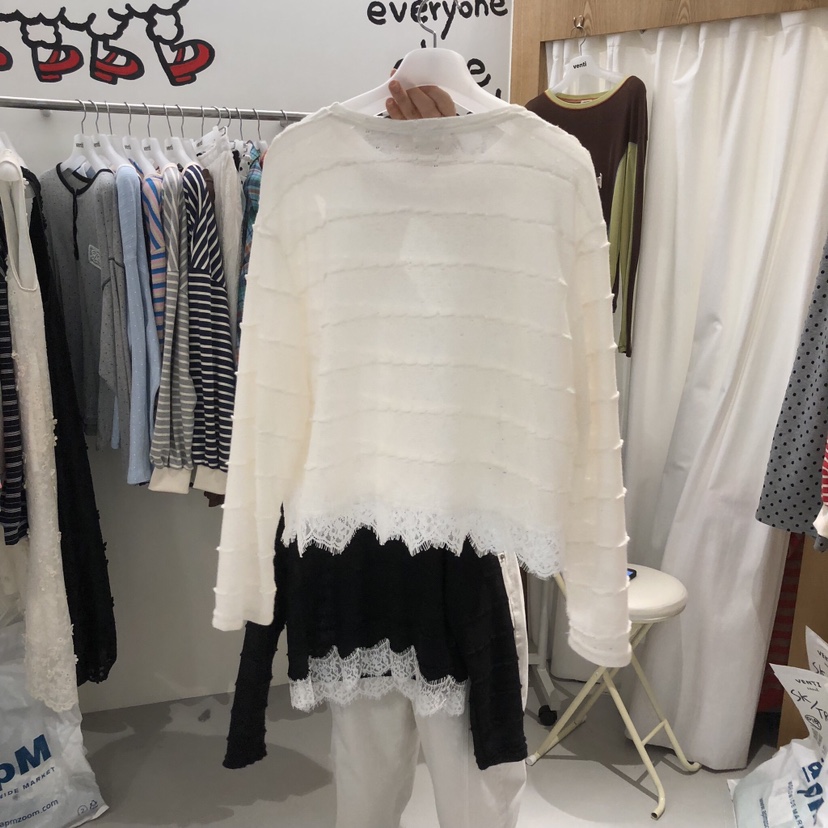 VENTI韓國直郵女裝新品推薦26春夏真品熱賣時尚職業長袖T恤VENTI長袖T恤