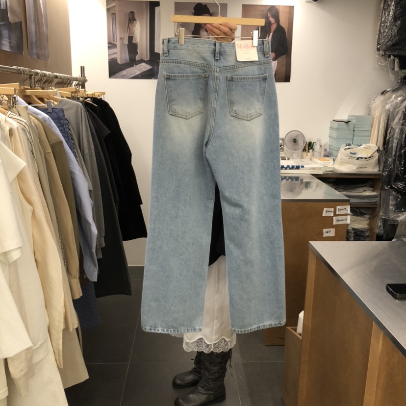 BLAIR東大門實拍女士新品人氣26春夏推薦真品休閑熱賣牛仔褲BLAIR seoul牛仔褲